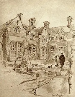 Grineau: Bromsgrove School, Worcestershire, the quad