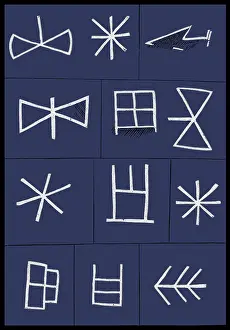 Masons: Bronze Age, Signs on Blocks at Knossos
