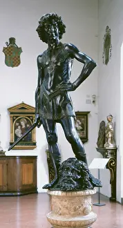 1488: The bronze David, by Andrea