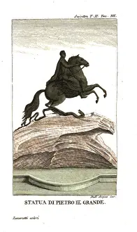 Csar: The Bronze Horseman, statue of Peter the Great