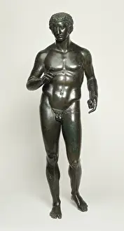 Statuettes: Bronze statuette: Athlete