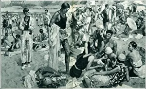 Biarritz: Bronzing at Biarritz