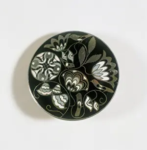 Enameled: Brooch