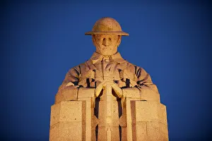 Generally: Brooding Soldier - Canadian Memorial, Vancouver Corner