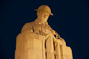 Generally: Brooding Soldier - Canadian Memorial, Vancouver Corner