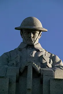 Withstood: Brooding Soldier - Canadian Memorial at Vancouver Corner