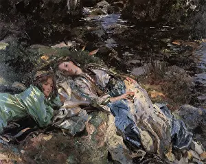 Sargent: The Brook, by Singer Sargent