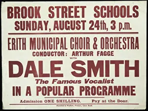 Wadlow: Brook Street Schools. Concert