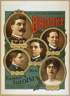 Soloists: Brooke and his famous soloists all of whom will appear at ev