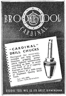 Chucks: Brooke Tool Cardinal Drill Chucks 1945