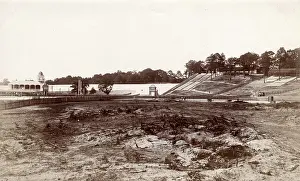 Enclosures: Brooklands Circuit - Weybridge, Surrey - Track Construction