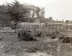 Levelling: Brooklands Circuit - Weybridge, Surrey - Track Construction