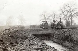 The Brooklands Museum Collection: Brooklands Circuit - Weybridge, Surrey - Track Construction