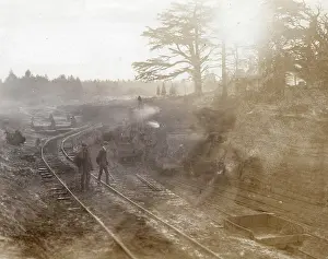 Levelling: Brooklands Circuit - Weybridge, Surrey - Track Construction