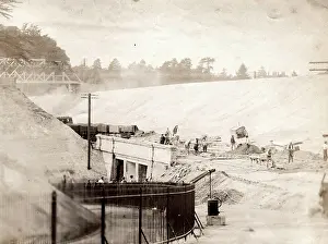 The Brooklands Museum Collection: Brooklands Circuit - Weybridge, Surrey - Track Construction