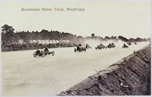 Weybridge: Brooklands Motor Racing