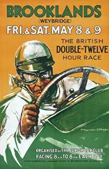 Brooklands Race Poster