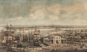 Quays: Brooklyn, Long Island as seen from Liberty