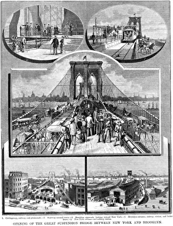 Roebling: Brooklyn Suspension Bridge, New York: Designed