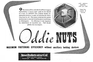 Oddie: Brown Brothers Aircraft & General Engineers. Oddie Nuts