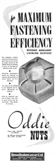 Oddie: Brown Brothers Aircraft & General Engineers. Oddie Nuts