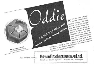 Oddie: Brown Brothers Aircraft & General Engineers. Oddie Nuts