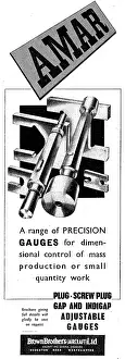 Amar: Brown Brothers AMAR Precision Gauges For Dimensional Control