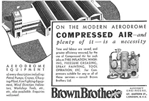 Aerodromes: Brown Brothers Compressed Air Systems For Aerodromes