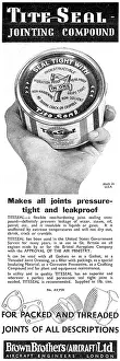 Jointing: Brown Brothers TiteSeal Jointing Compound