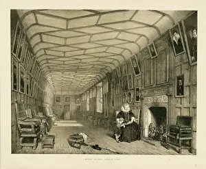 Knole: Brown Gallery, Knowle, Kent