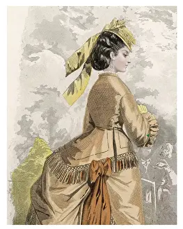 Polonaise: Brown Jacket June 1870