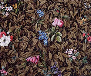 Myriad: Brown Leaves and Flowers