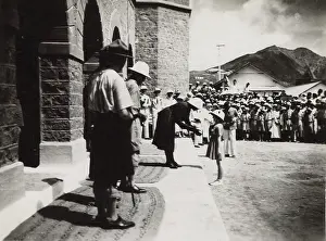 Baroness: A Brownie meeting the Chief Guide