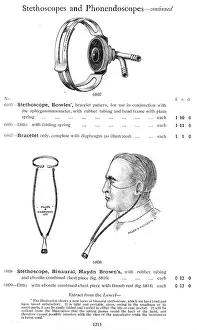 Stethoscope: BROWN'S STETHOSCOPE
