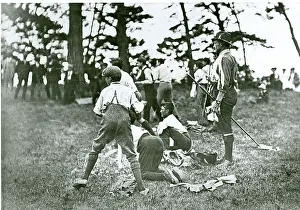 Supervising: Brownsea Island Experimental Scout Camp