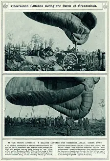 Recce: Brtish observation balloon 1917
