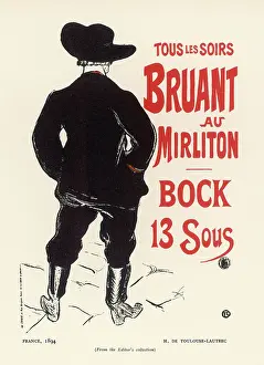 Bruant: Bruant by Lautrec