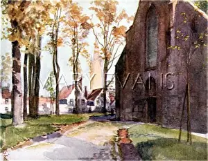 Beguinage: BRUGES/BEGUINAGE 1906