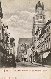 Sablon: Bruges, Belgium - The Cathedral