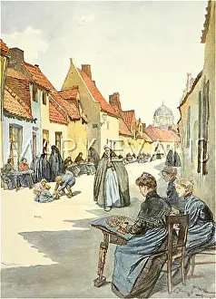 Lacemakers: BRUGES LACEMAKERS