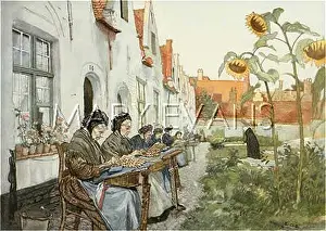 Lacemakers: BRUGES LACEMAKERS