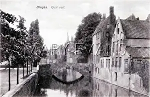 Vert: BRUGES/QUAI VERT C1910