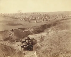 Traditionalist: Brule Sioux camp of 2, 000 after the Wounded Knee