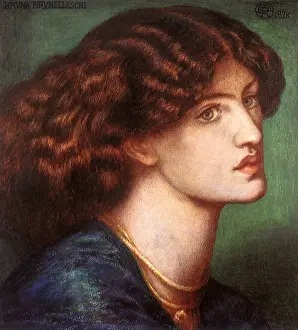 Raphaelite: Bruna Brunelleschi, by D G Rossetti