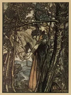 Brunnhilde: BRUNNHILDE AND HORSE