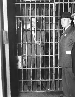 Perp: Bruno Hauptmann after his arrest as the receiver