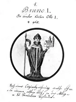 Pantaleon: Bruno I, 925 - 965, Archbishop of Cologne from