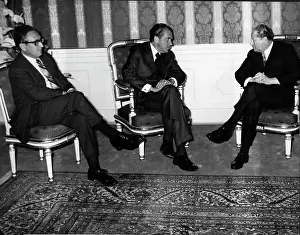 Kreisky: Bruno Kreisky during a meeting