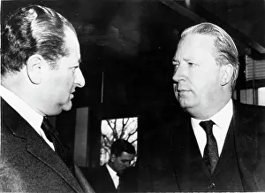 Kreisky: Bruno Kreisky talking with another man