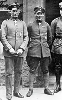 G Ring: Bruno Lorzer and Hermann Goring 1918